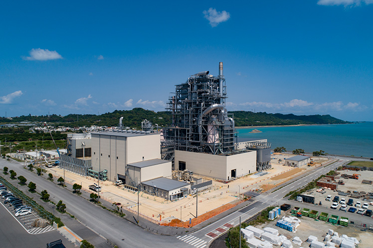 イメージ:沖縄の自然を汚さない、最新のバイオマス発電所