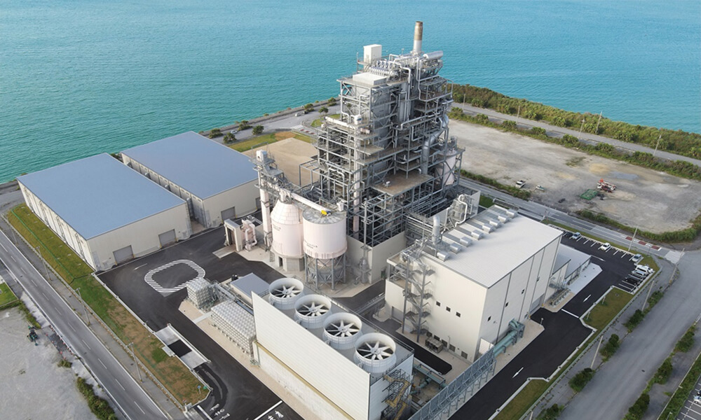 中城バイオマス発電所 画像