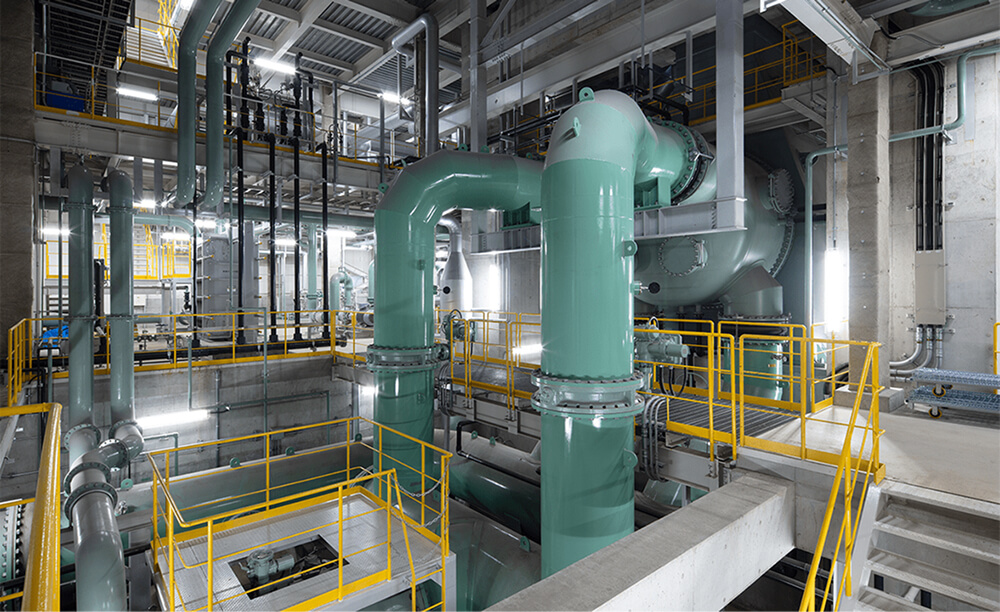 豊前バイオマス発電所 設備画像02