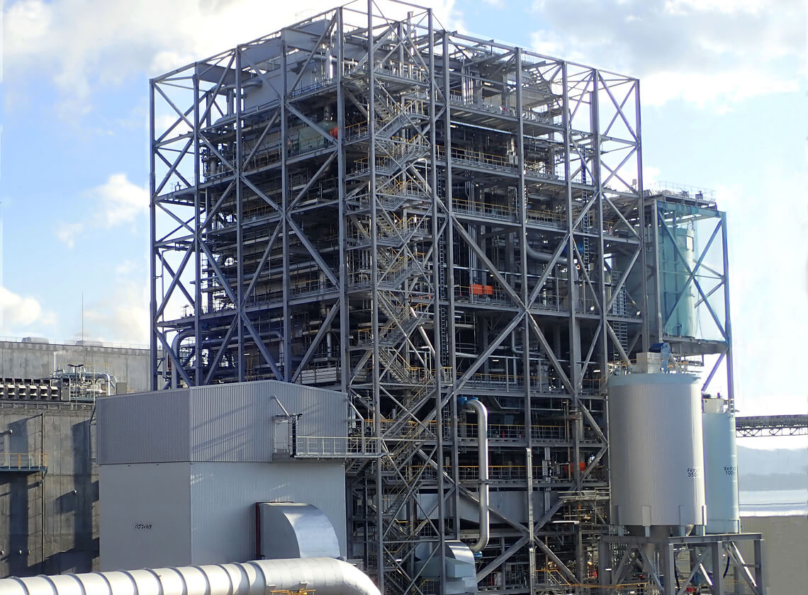 大船渡発電株式会社(持分法適用会社) 大船渡バイオマス発電所 画像