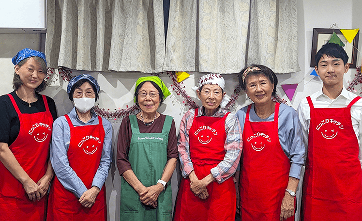 image:Contributing to the Region in Japan Support for Children's Cafeteria Nikkori (Smile) Kitchen